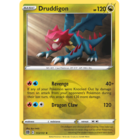 Druddigon (Reverse Holo)