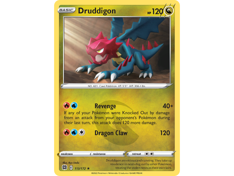 Druddigon (Reverse Holo)