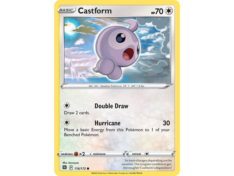 Castform (Reverse Holo)