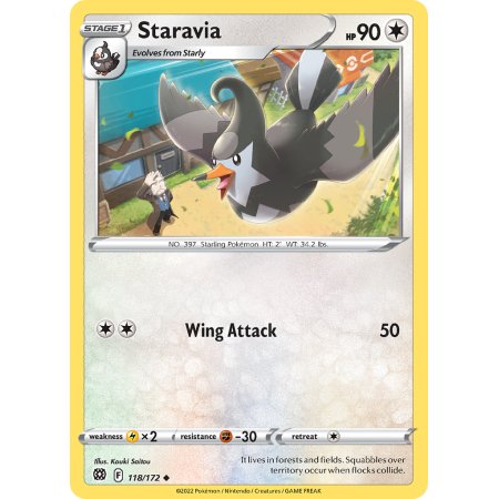 Staravia (Reverse Holo)