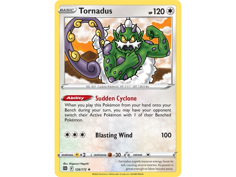 Tornadus (Reverse Holo)