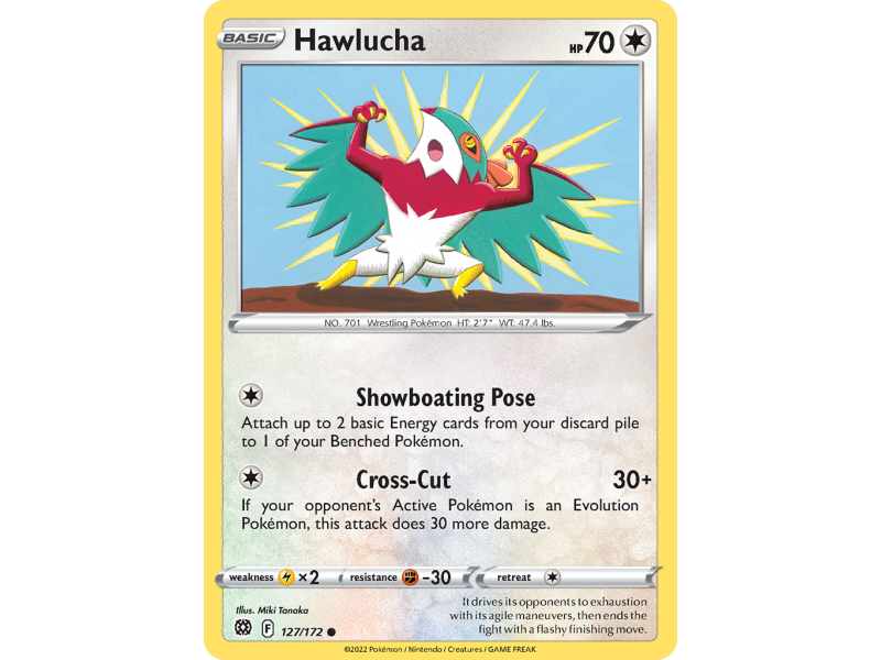 Hawlucha (Reverse Holo)