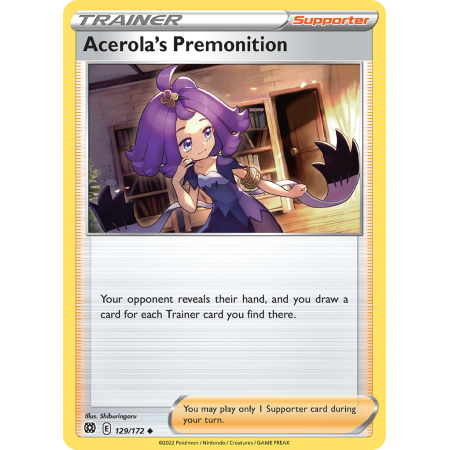 Acerola's Premonition