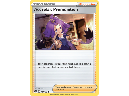 Acerola's Premonition (Reverse Holo)