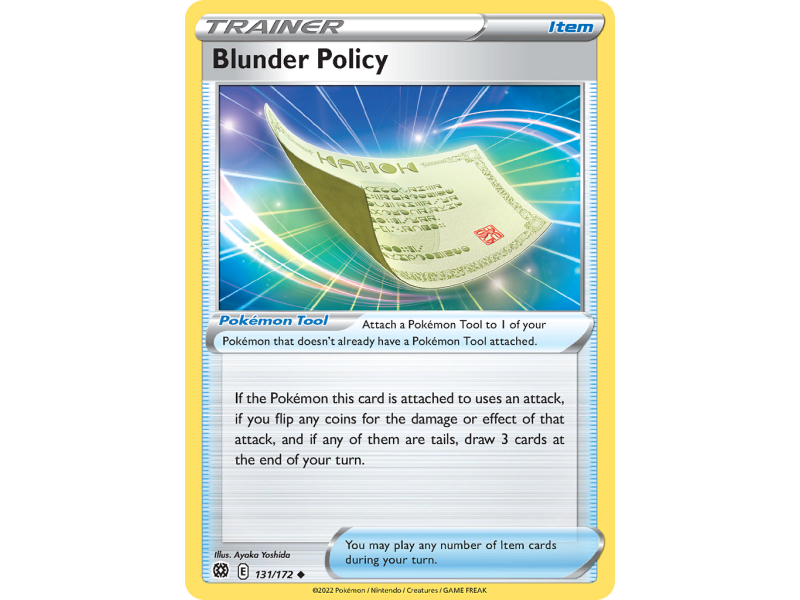 Blunder Policy