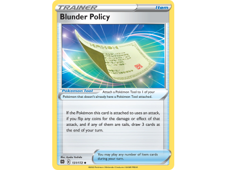 Blunder Policy