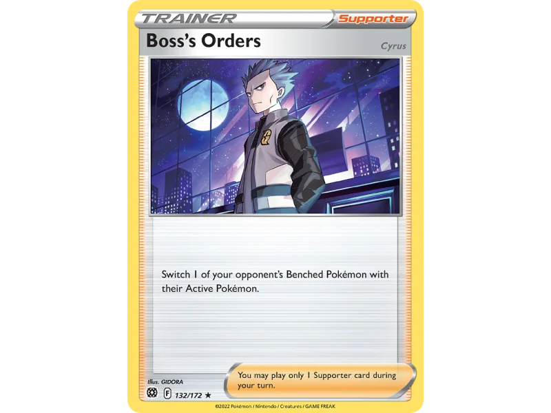Boss's Orders (Reverse Holo)