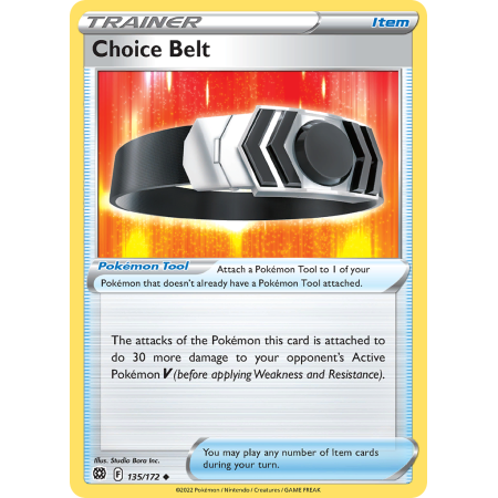 Choice Belt (Reverse Holo)