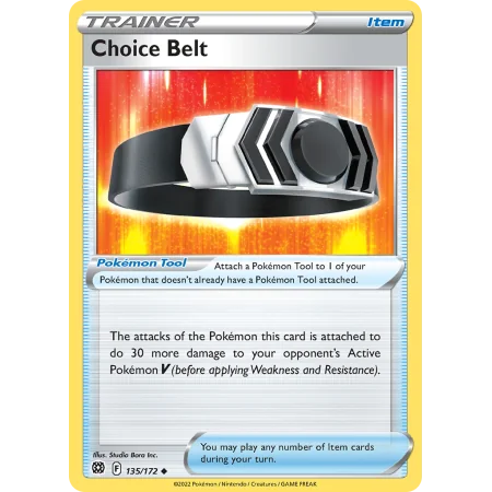 Choice Belt (Reverse Holo)
