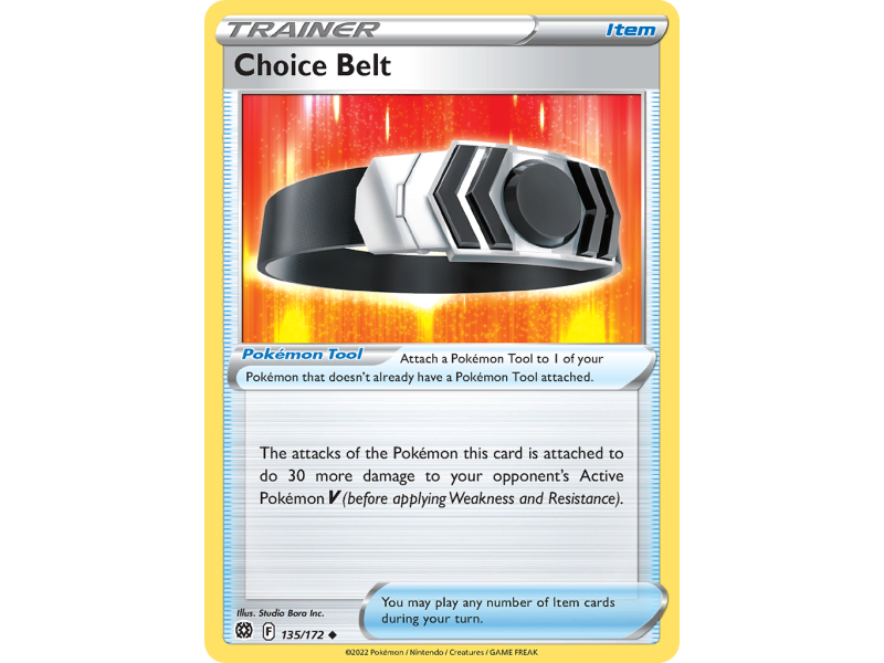 Choice Belt (Reverse Holo)