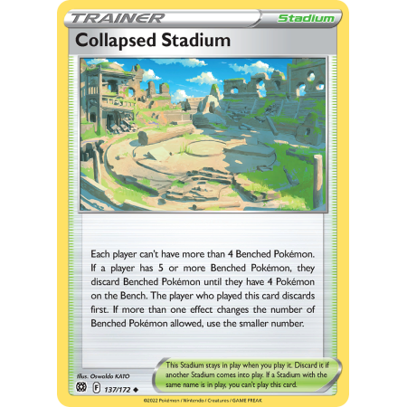 Collapsed Stadium (Reverse Holo)