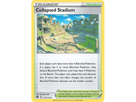 Collapsed Stadium (Reverse Holo)
