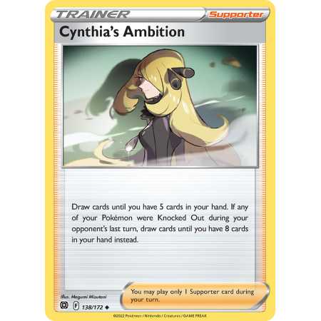 Cynthia's Ambition (Reverse Holo)