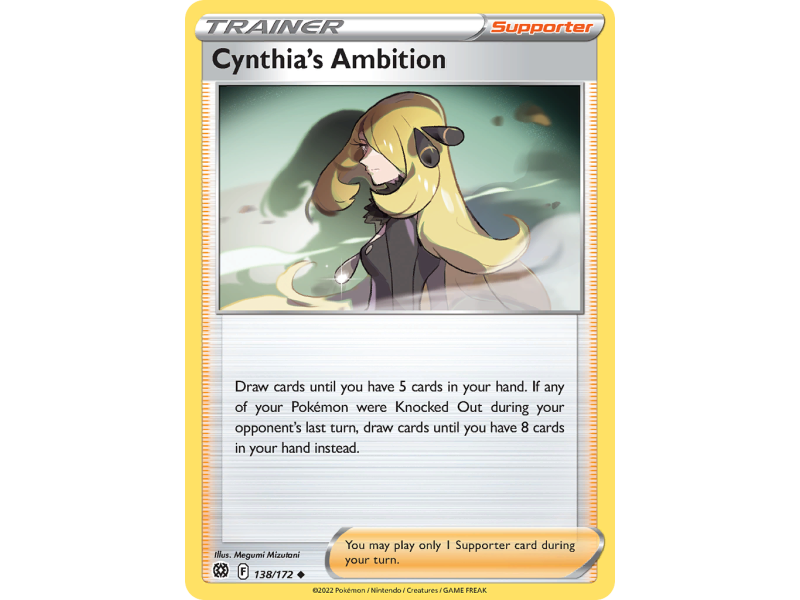 Cynthia's Ambition (Reverse Holo)