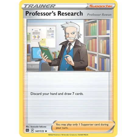 Professor's Research (Reverse Holo)
