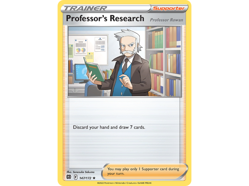 Professor's Research (Reverse Holo)