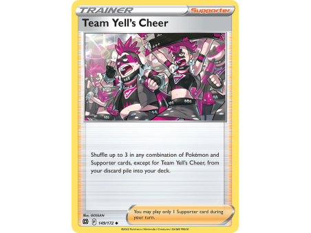 Team Yell's Cheer (Reverse Holo)