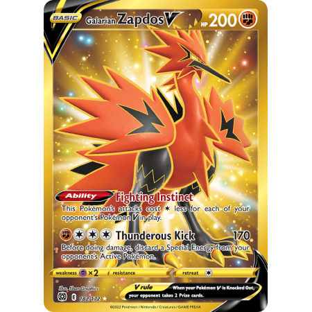 Galarian Zapdos V