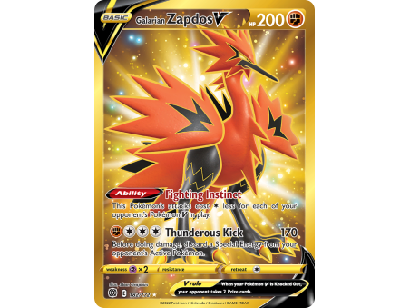 Galarian Zapdos V
