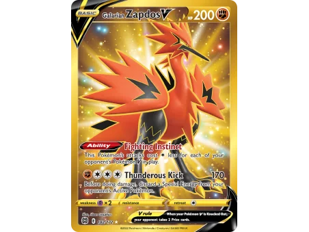 Galarian Zapdos V