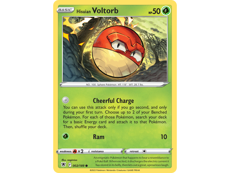 Hisuian Voltorb (Reverse Holo)
