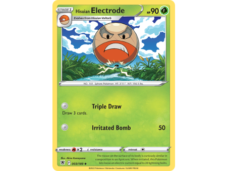 Hisuian Electrode