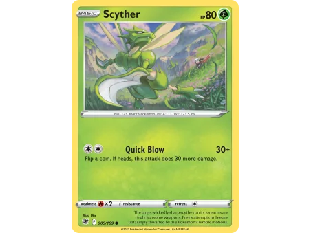 Scyther (Reverse Holo)