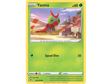 Yanma (Reverse Holo)
