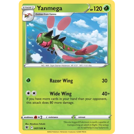 Yanmega (Reverse Holo)