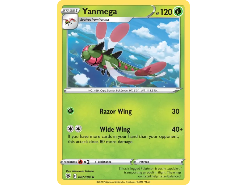 Yanmega (Reverse Holo)