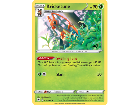 Kricketune (Reverse Holo)