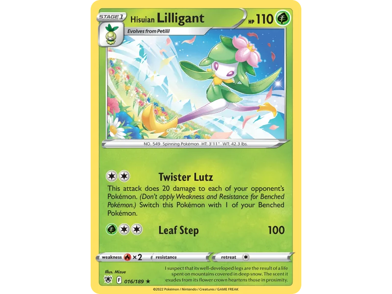 Hisuian Lilligant (Holo)