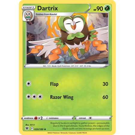 Dartrix (Reverse Holo)