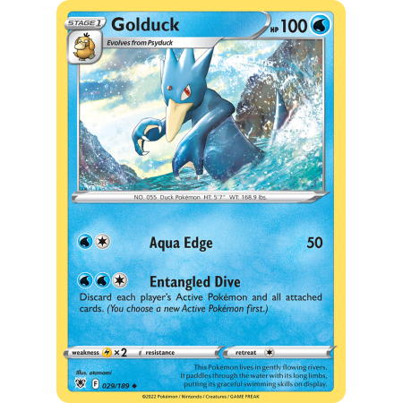 Golduck (Reverse Holo)