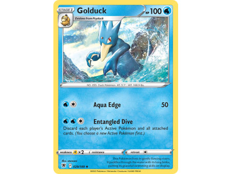 Golduck (Reverse Holo)