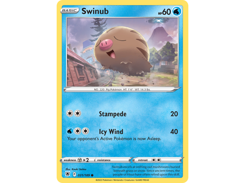 Swinub (Reverse Holo)
