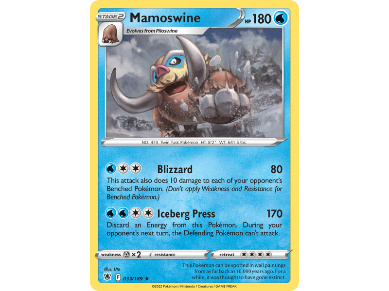 Mamoswine (Reverse Holo)