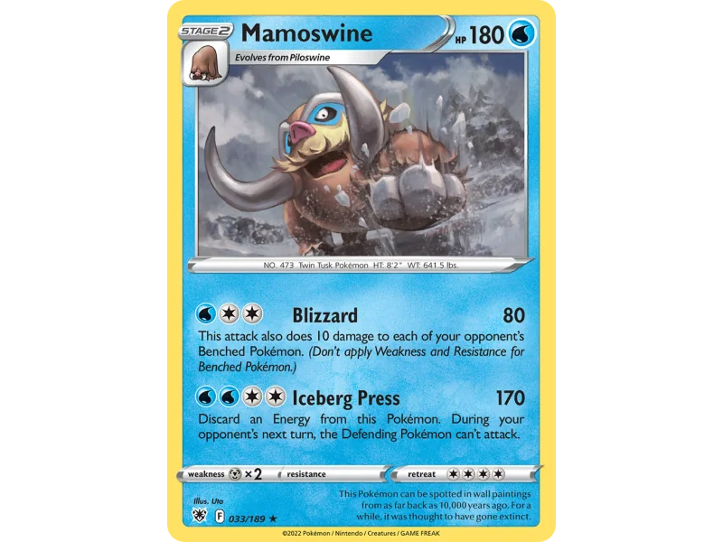 Mamoswine (Reverse Holo)