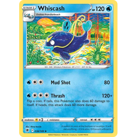 Whiscash (Reverse Holo)