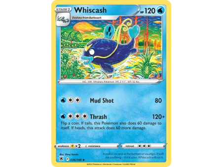 Whiscash (Reverse Holo)