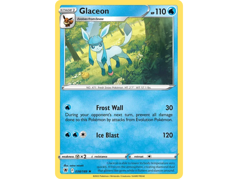Glaceon (Reverse Holo)