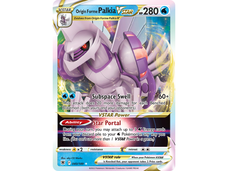 Origin Forme Palkia VSTAR