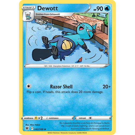 Dewott (Reverse Holo)