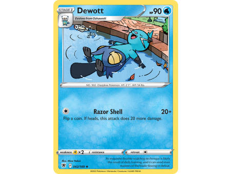 Dewott (Reverse Holo)