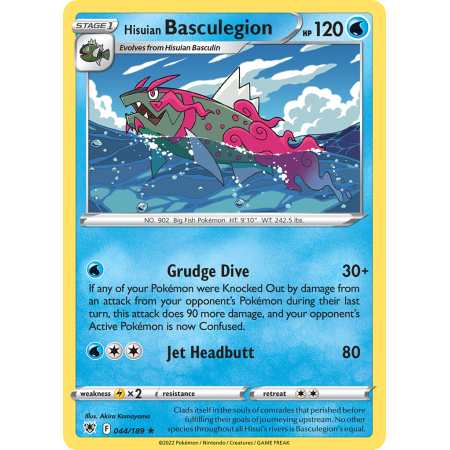 Hisuian Basculegion (Reverse Holo)