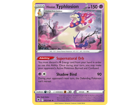 Hisuian Typhlosion (Reverse Holo)