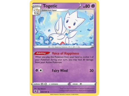 Togetic (Reverse Holo)