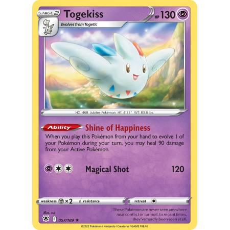 Togekiss (Reverse Holo)