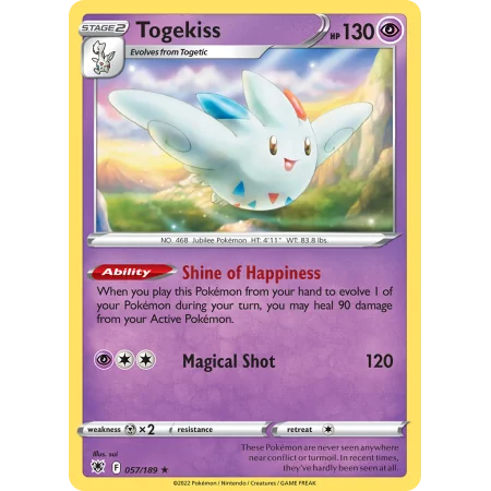 Togekiss (Reverse Holo)