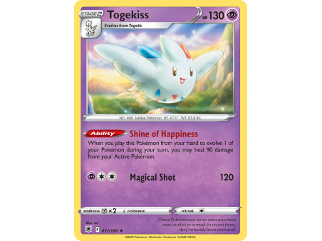 Togekiss (Reverse Holo)